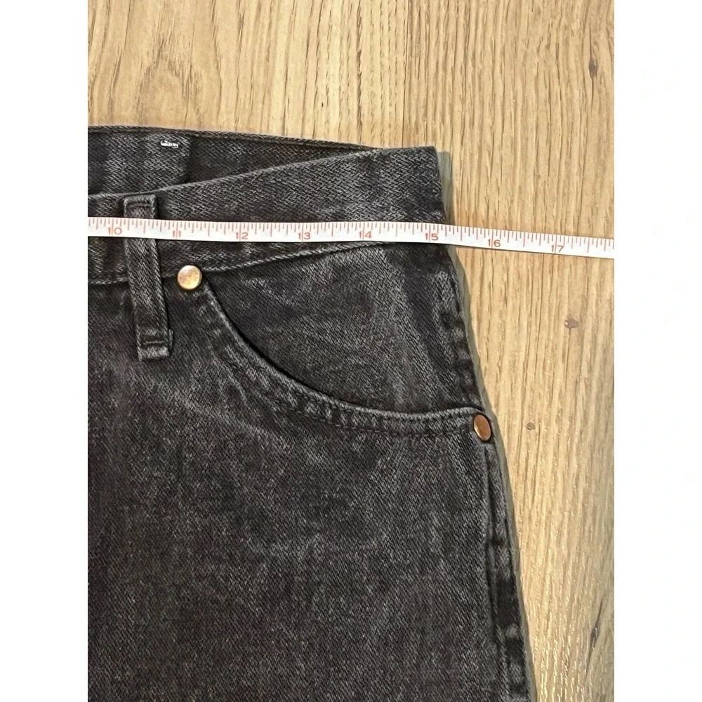 Wrangler Men's Original Fit Cowboy Cut Black Jeans 31x36 Western Workwear